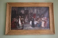 Kopie Brožíkova obrazu Mistr Jan Hus na koncilu kostnickém